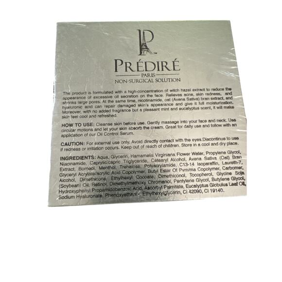 Predire Paris Oil Control Set (1) Cooling Serum & (1) Daily Moisturizer Cream - Picture 5 of 8